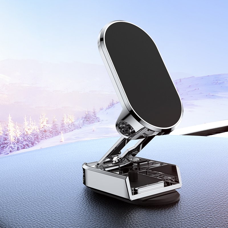 Foldable Magnetic Car Dashboard Bracket Strong Magnet Handsfree Mount Multifunction Car Phone Holder for iphone 16