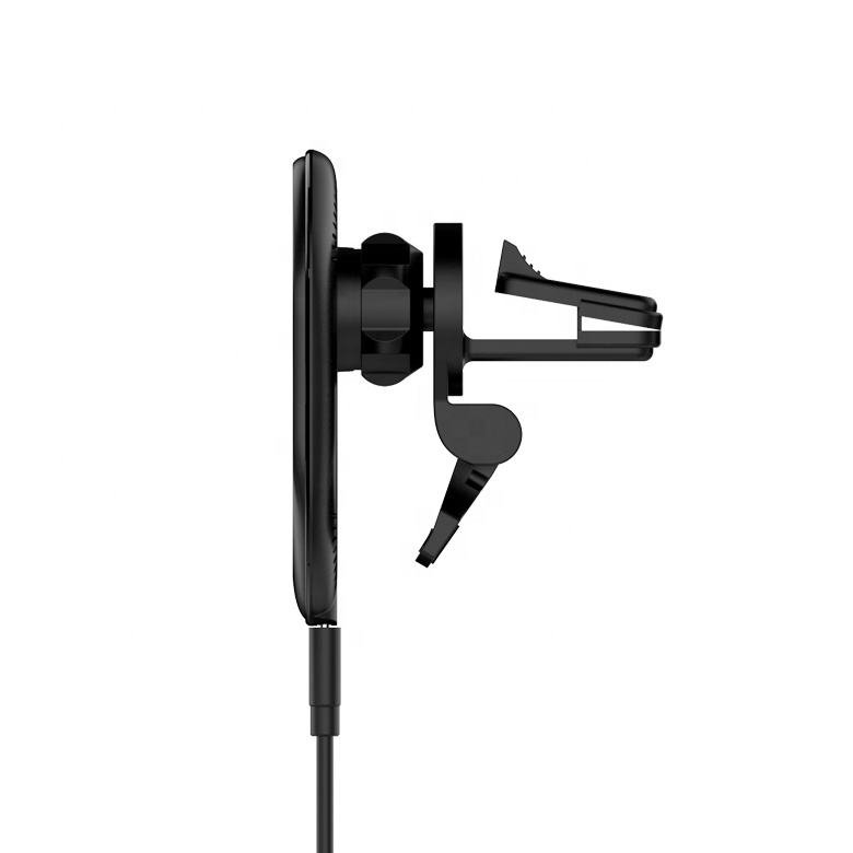 Smart Sensor 15W Magnetic Wireless Car Charger Mobile Phone Car Holder for iPhone 12 and above