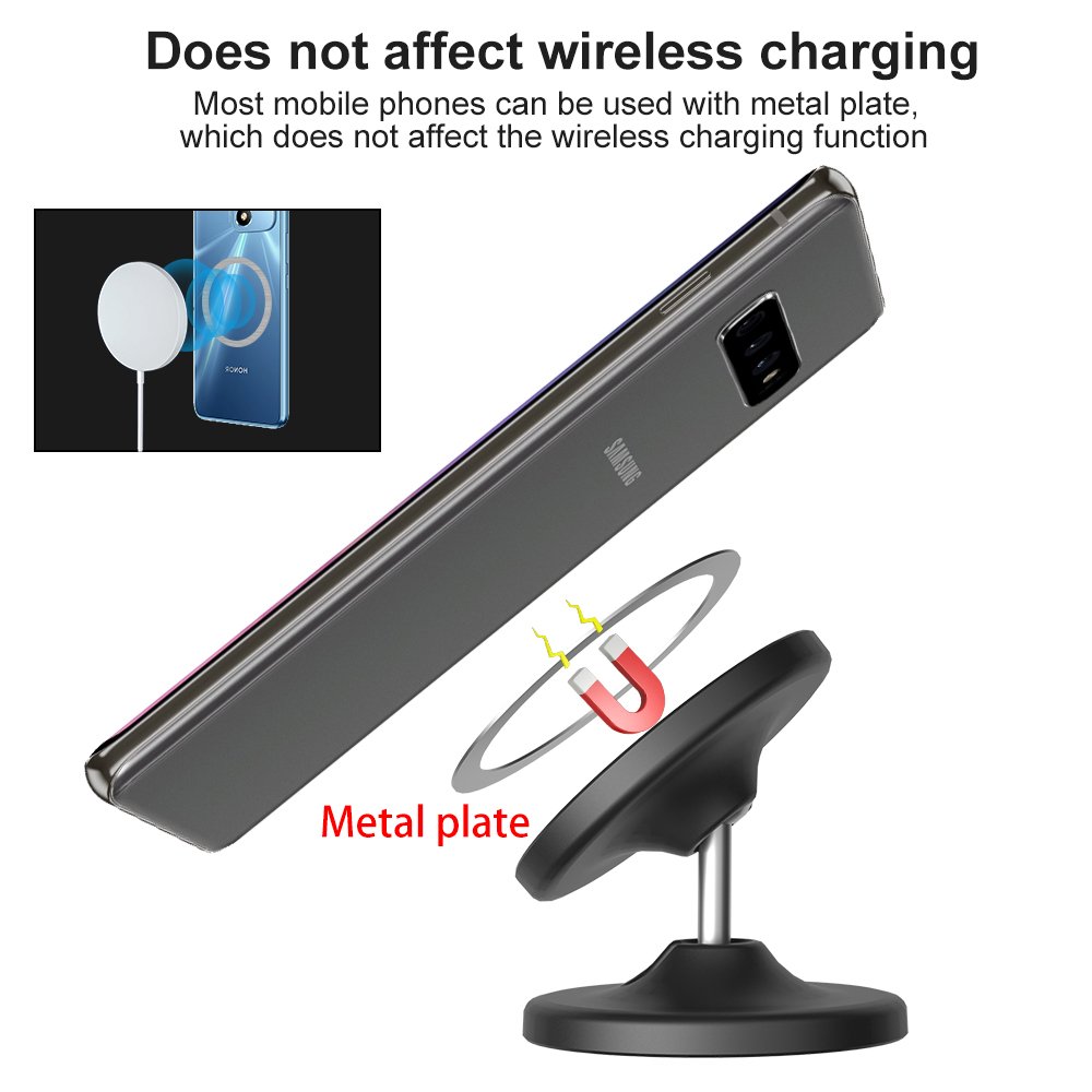 Free sample collection Universal Mobile Car Holder 3000gf bathroom Ball cart gym Dual Ball Magnet Phone holder for Iphone Apple