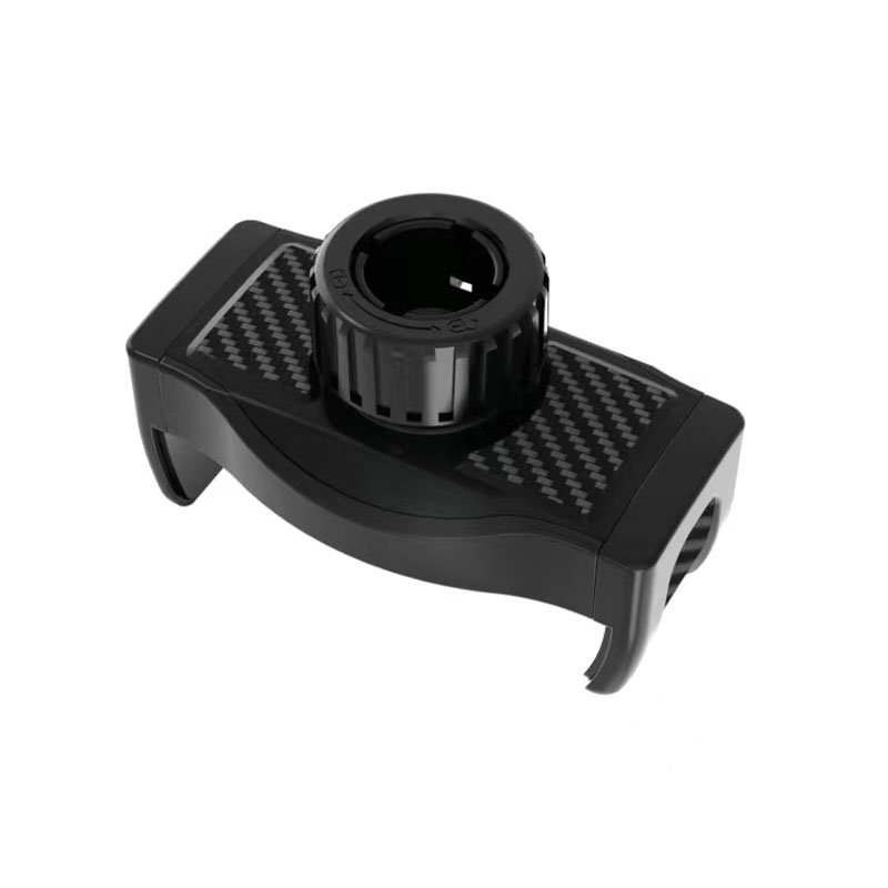 New Upgraded Double Pull Live Circular Beauty Lamp Hose Phone Clip 17mm Ball Head Car Holder Smartphone Clamp Mount