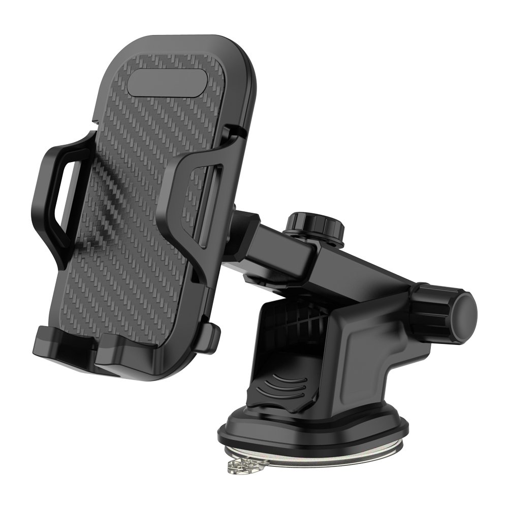 360 Degree rotatable and retractable long arms Strong Suction flexible car phone holder dashboard mount for IPhone car holder