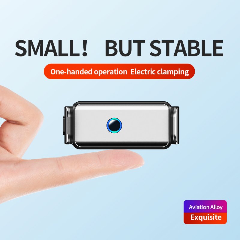 Mini Size Air Vent Dashboard Mobile Electric Cell Phone Holder for Car