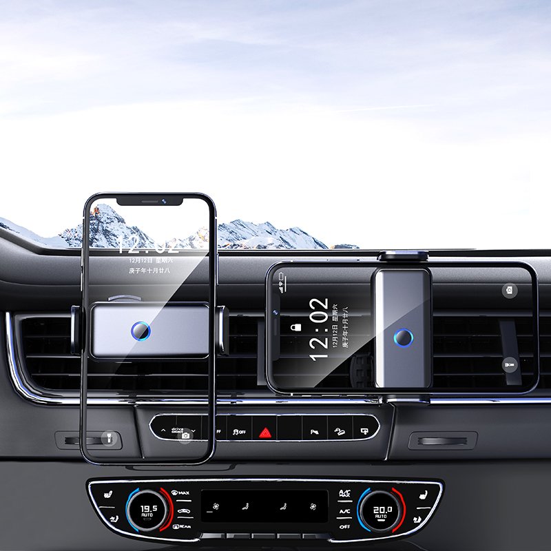 Mini Size Air Vent Dashboard Mobile Electric Cell Phone Holder for Car