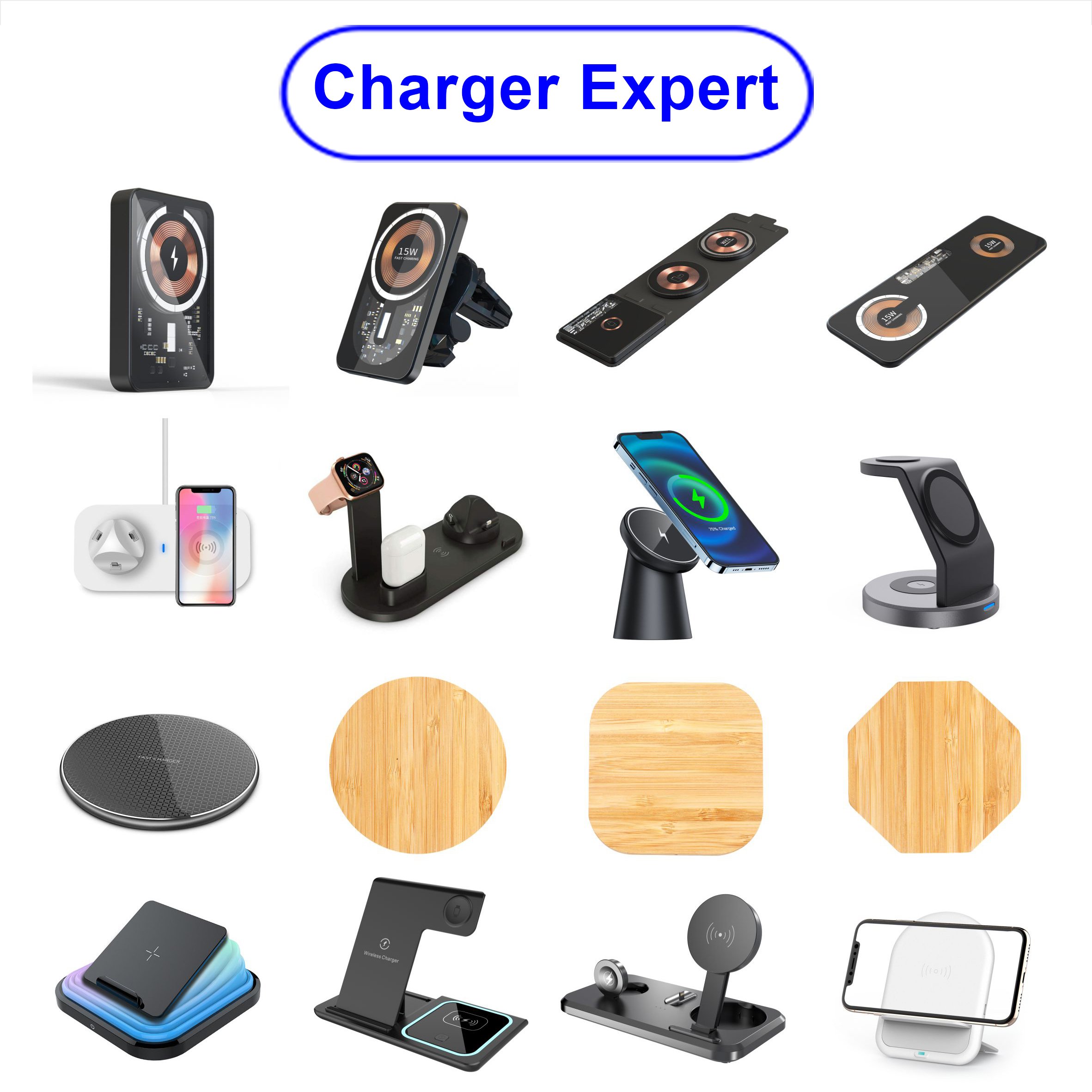 Promotion Fast 3 In 1 Fold Charging Magnetic Phone One Stand Foldable Wireless Charger