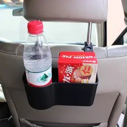 Back Seat Headrest Car Organizers Drink Cup Holder Organizer Storage Box Pp Drink Food Holder Car Organizers