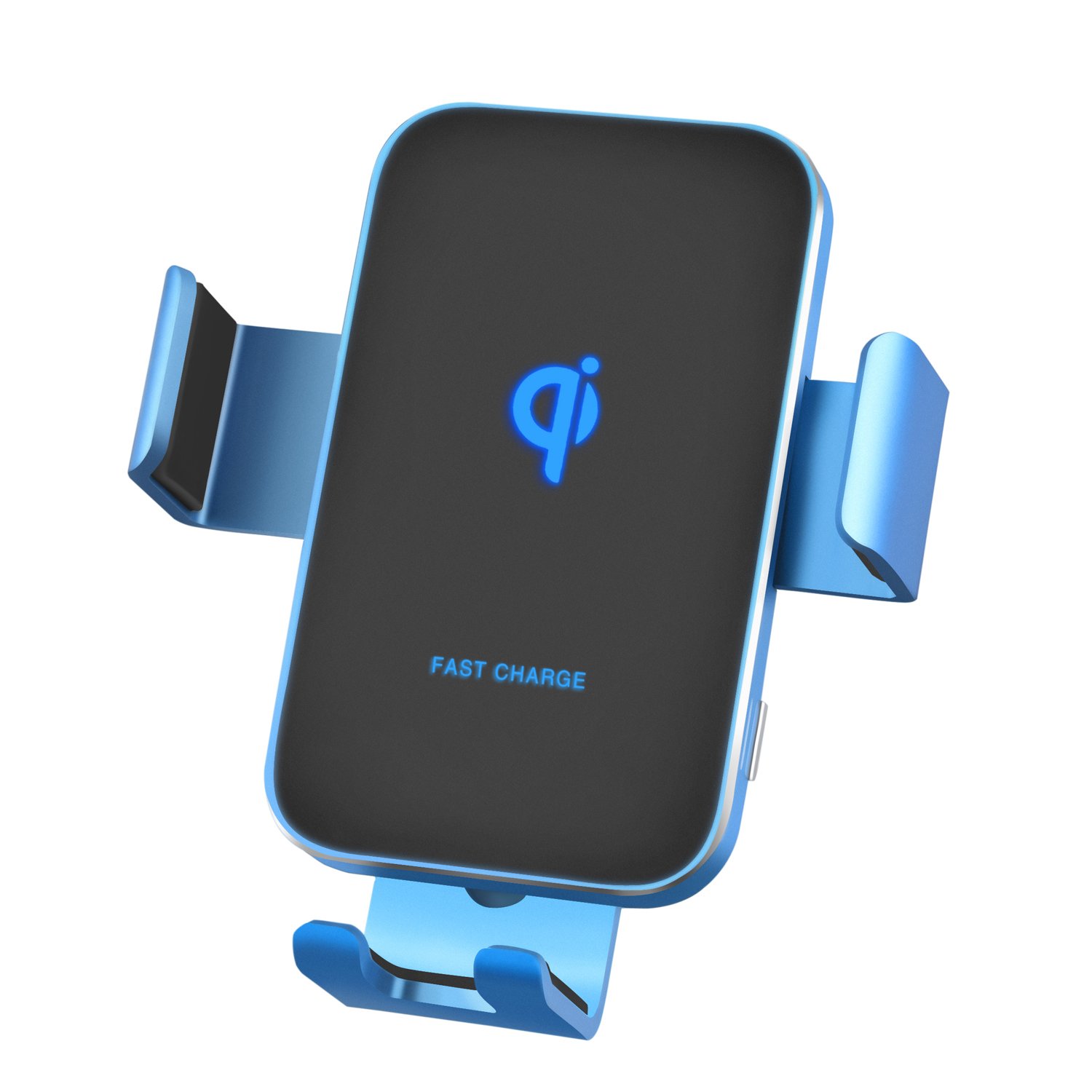 OEM ODM WPC Member Factory C22 10W Fast Qi Phone Car Holder Charger for iPhone Samsung Huawei Xiaomi Qi Smart Mobile Phone