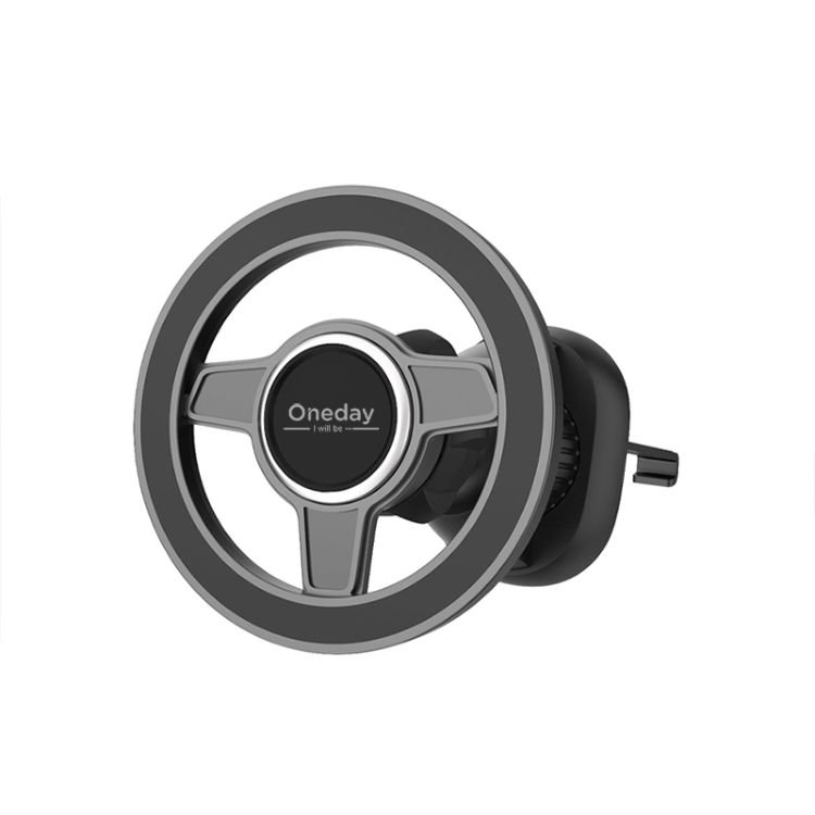 Manufacturer Oneday DH01 Car holder for Magsafe for car outlet super magnetic force air vent style magnetic car phone mount