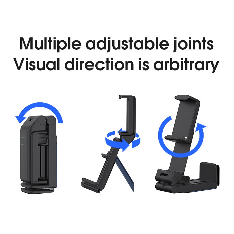 New Airplane Model Phone Holder 360 degrees Adjustable Stand Travel Portable Foldable Desk Hook