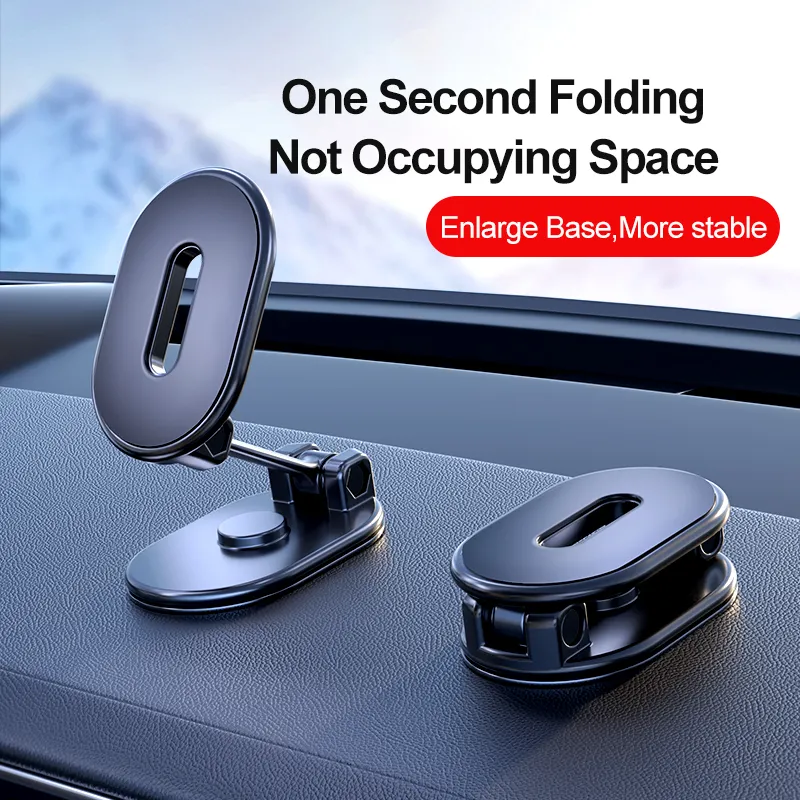 Super strong magnetic phone holder, used for car 360 degree rotation adjustable and portable phone holder hands-free car holder