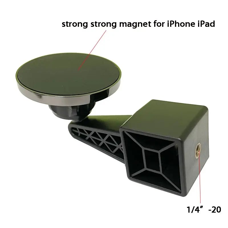 Universal Solid Magnet Magnetic Phone Holder with 360 rotation 14 square holder stand for Phone Tablet