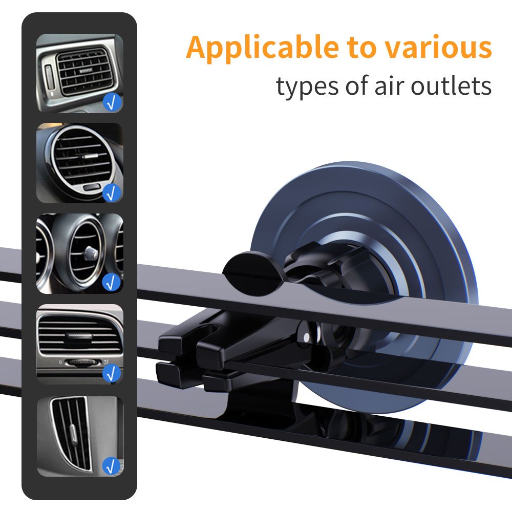360 degree Adjustable Strong Magnetic Car Mount Magnet Air Vent Phone mount for iPhone 13/14 Pro Max Mini