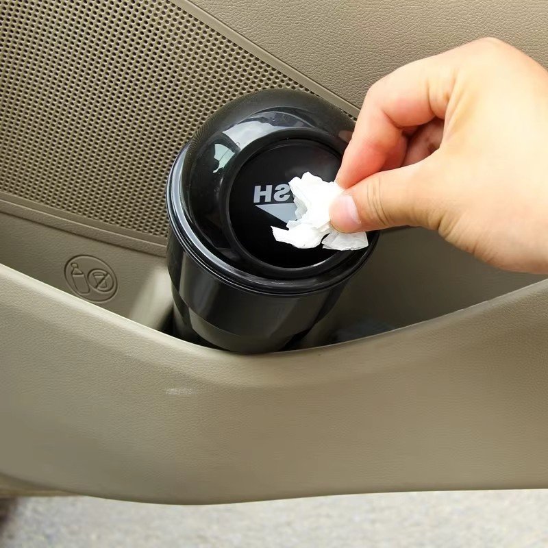 RTS 2025 Car Trash Can ,Delicate Car garbage can ,vehicle Trash Can Garbage Dust Case Holder Bin unique mini bin