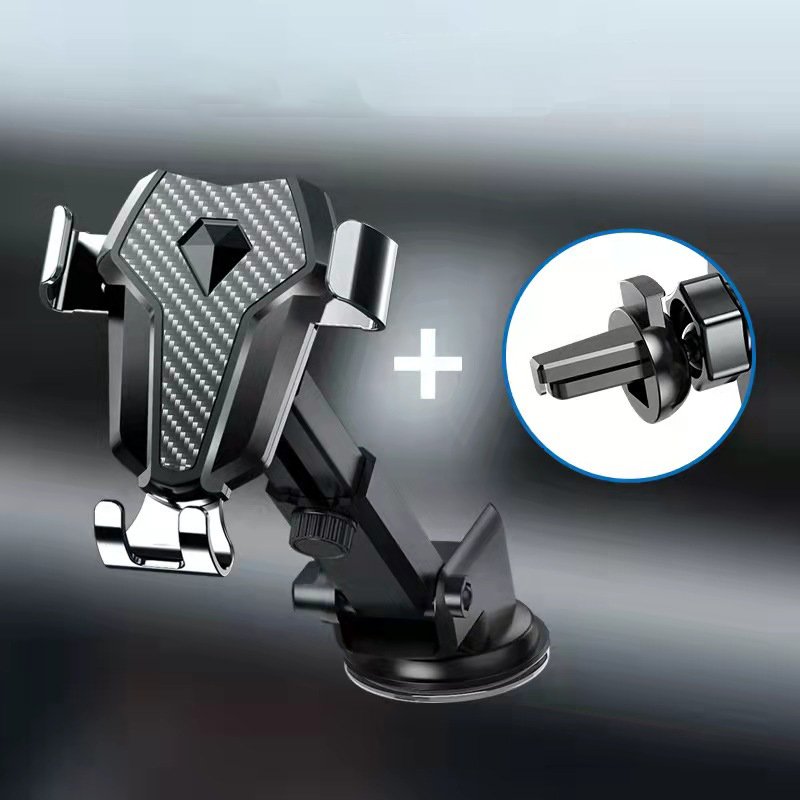 2 In 1 Universal Flexible Holder Cradle Car Dashboard Mount Car Phone Holder Car Wireless Charger