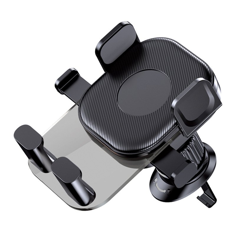 Universal cell phone accessories 360 degree rotating with metal hook air vent car phone holder