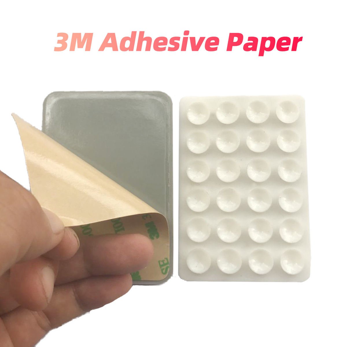 Custom Anti Slip 24 Cup Silicone Suction Cup Silicon Suction Mat Mobile Phone Holder Silicone sucker