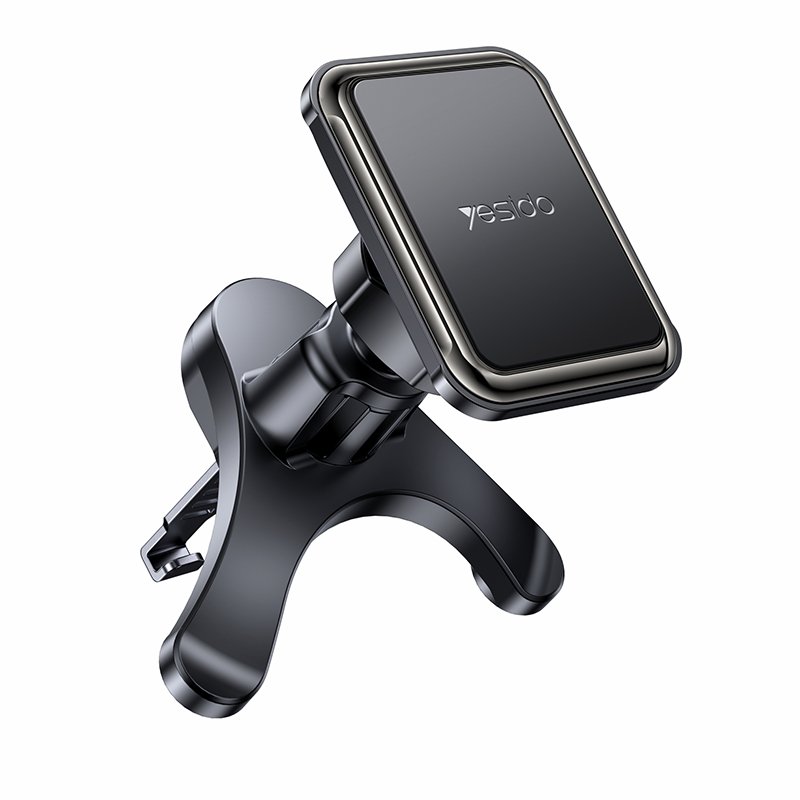 Yesido Free Rotating Angle Upgraded Airvent Clip Stably Standing Magnetic Air Vent Phone Holder