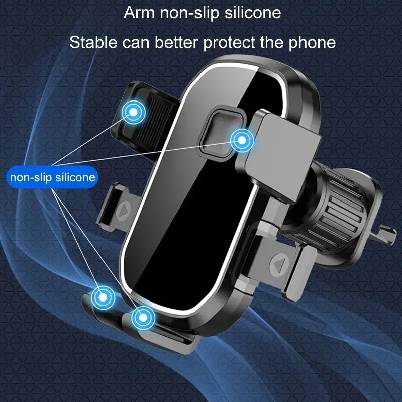 2023 Amazon Top selling products Car Air Outlet Hook Firmly Navigation Mobile Phone Holders Car Phone Holder in Car