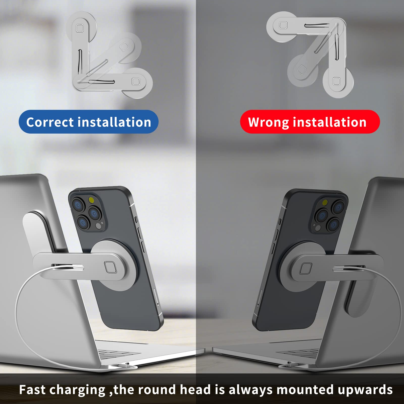 Custom logo wireless station 15w wireless charger magnetic car wireless charger