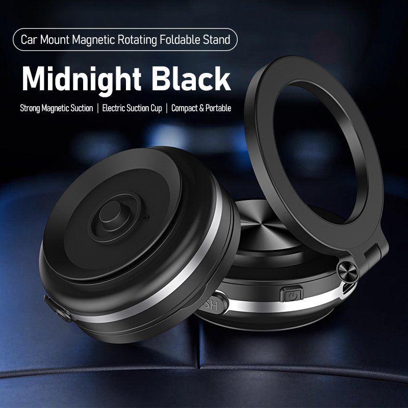 High-Quality Strong Adsorption Suction Phone Car Holder with Magnetic Support