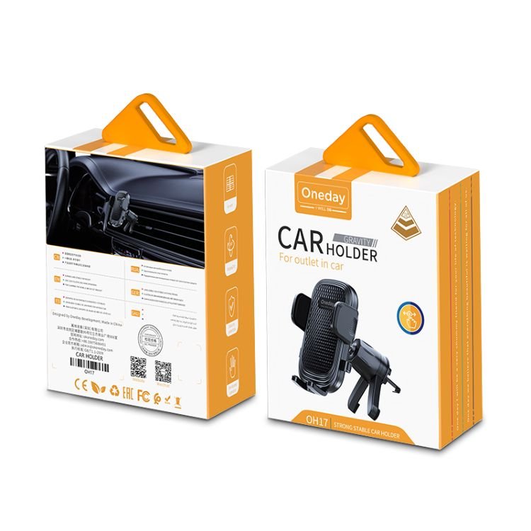 Chinese Factory Oneday OH17 Strong stable car holder For outlet in car Dashboard Mobile Phone Holder for Car universal