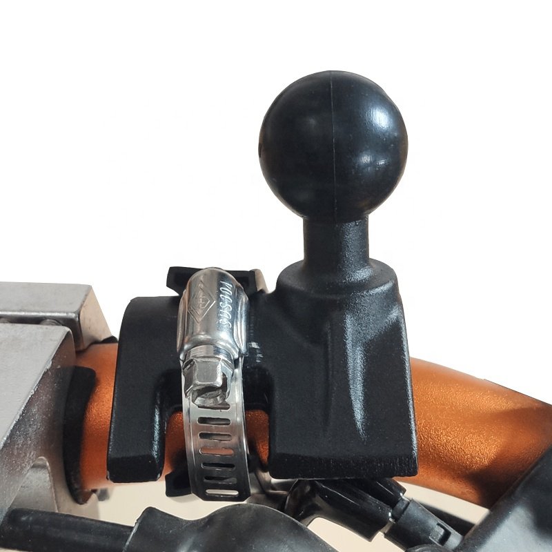 Camera handlebar strap mount for gopro cellphone holder saddle hose clamp 1inch ball head adapter car mobile phone bracket hose