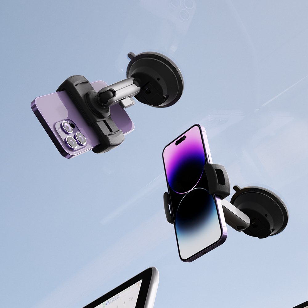Car Phone Stand 360 degree Soporte telefonico Soporte movil Universal windshield Car Truck Suction Cup Mobile Car Phone Holder