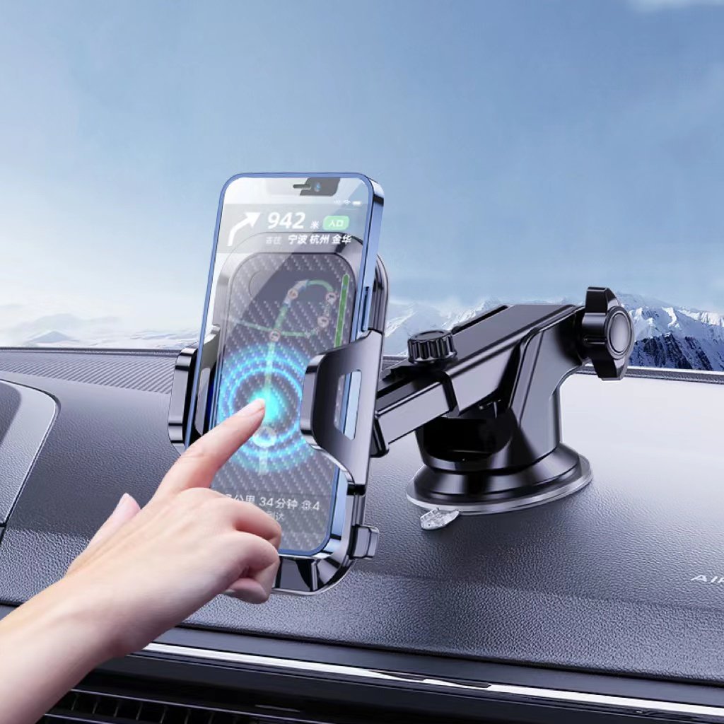 Wholesale Multifunctional Universal Car Holder Car Suction Cup Navigation Bracket for Car Interiors Home 2 In 1