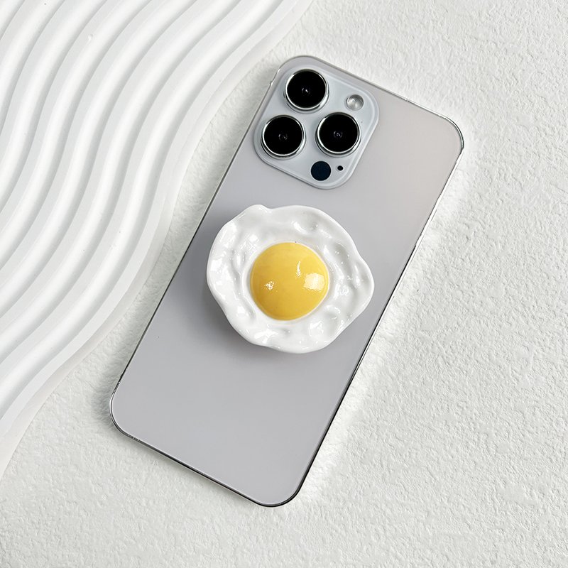Popular High Quality Egg Phone Stand Desktop Support Foldable Socket Phone Grip Creativity Ring bracket
