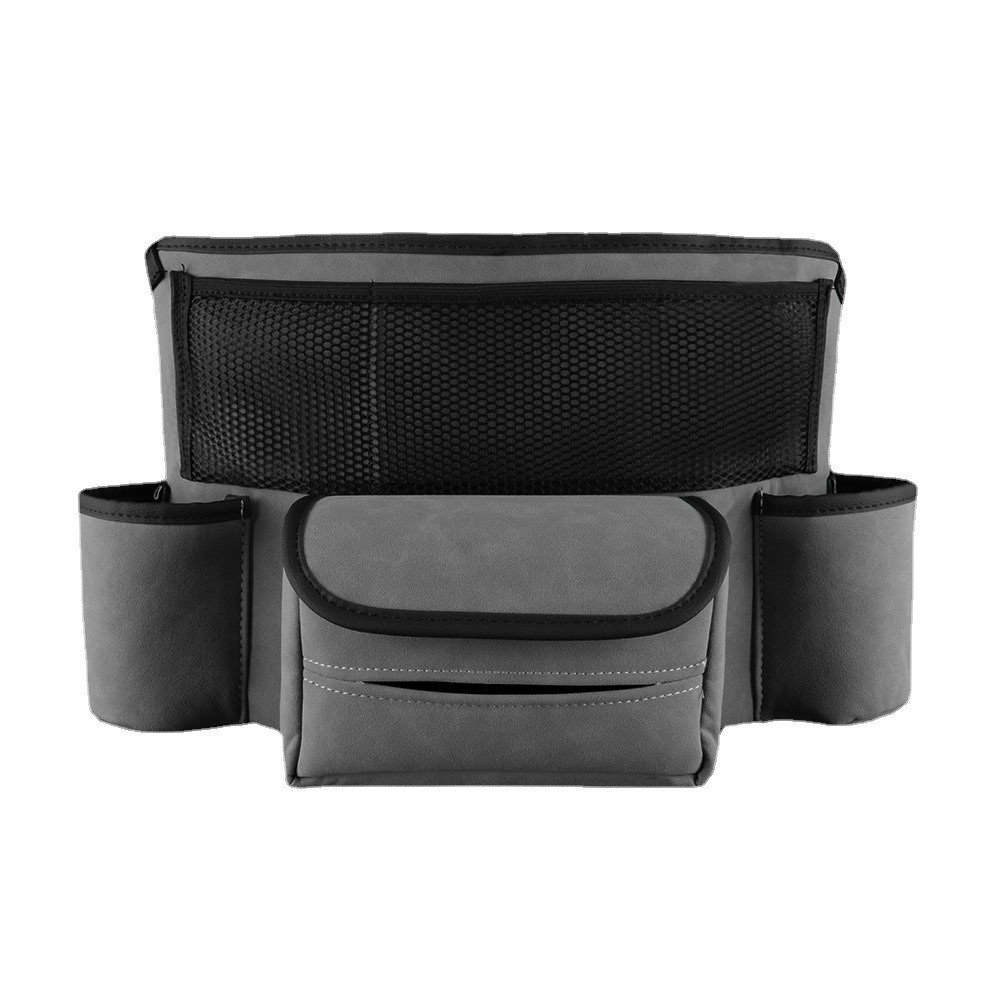 Factory Car Handbag Holder Between Seats Suede Large Capacity Car Purse Holder for Document Storage Car Organizer
