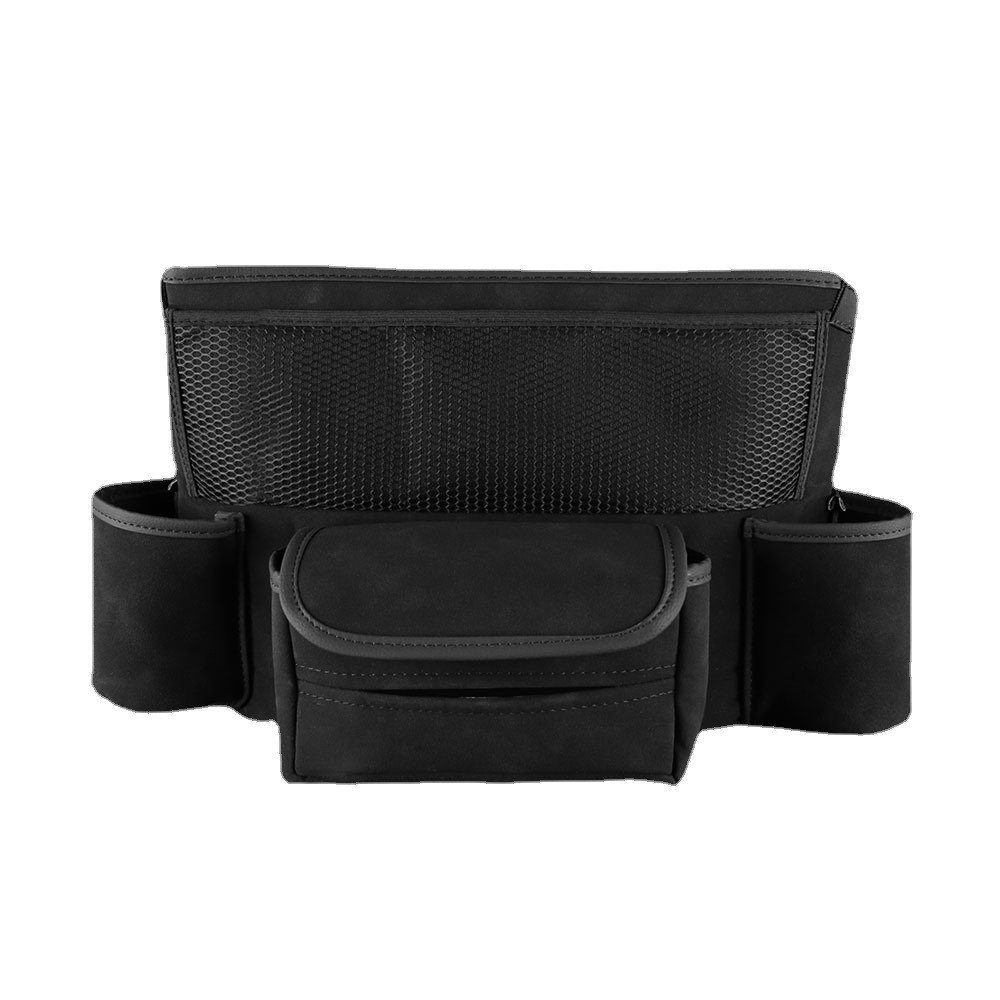 Factory Car Handbag Holder Between Seats Suede Large Capacity Car Purse Holder for Document Storage Car Organizer