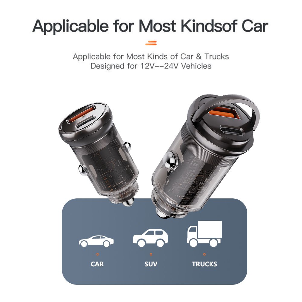2023 hot sale car charger with high quality USB car charger Fast Charging car phone holder charger