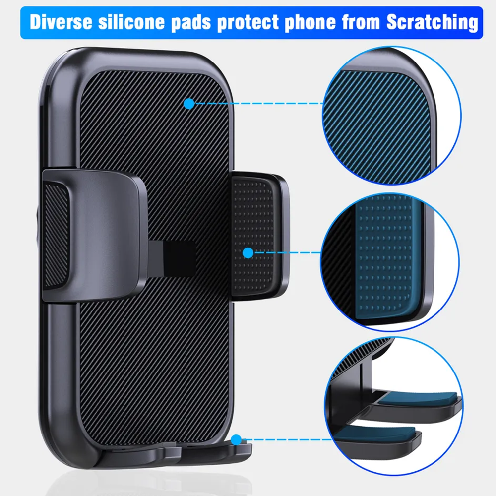 Universal porta celular car suction cup phone holder dashboard cellphone mount car mobile phone desk holder with box package