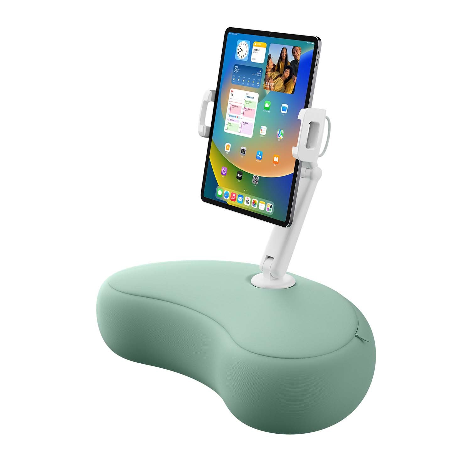 Factory original new tablet stand pillow cushion flexible gooseneck holder universal 4.7-12.9" tablet & phone bed car holder