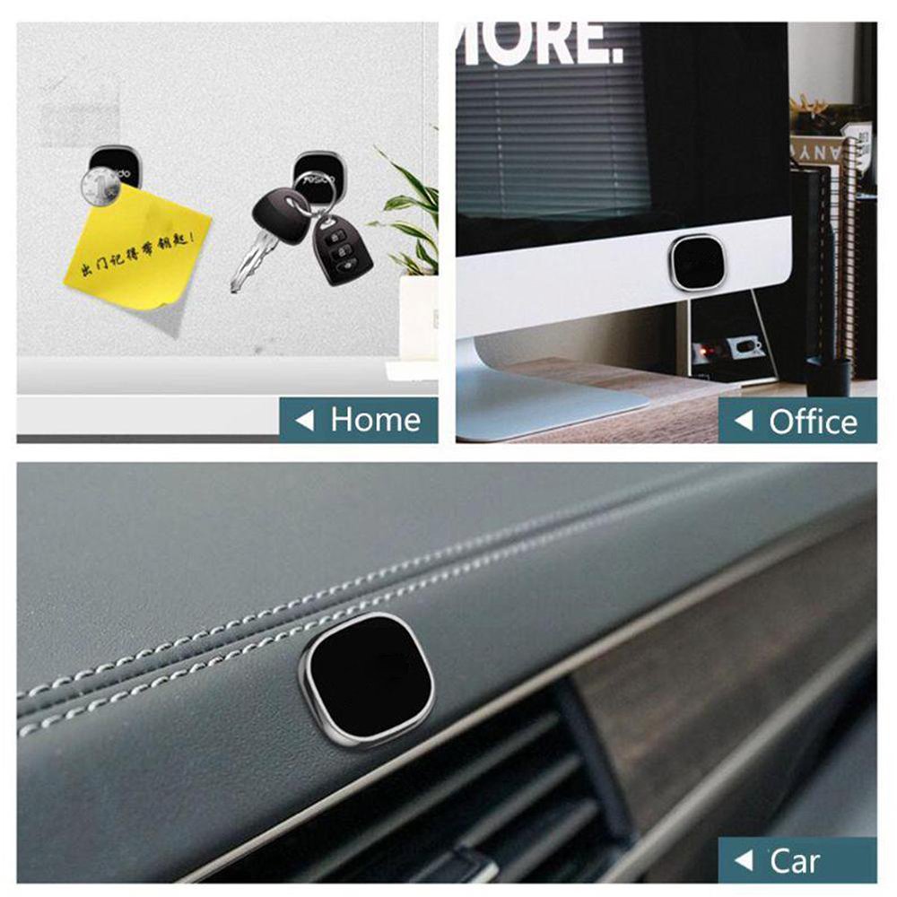EONLINE Magnetic Car Phone Holder For IPhone X Samsung Xiaomi Metal Round Magnet Stand GPS Car Mount Dashboard Phone Stand