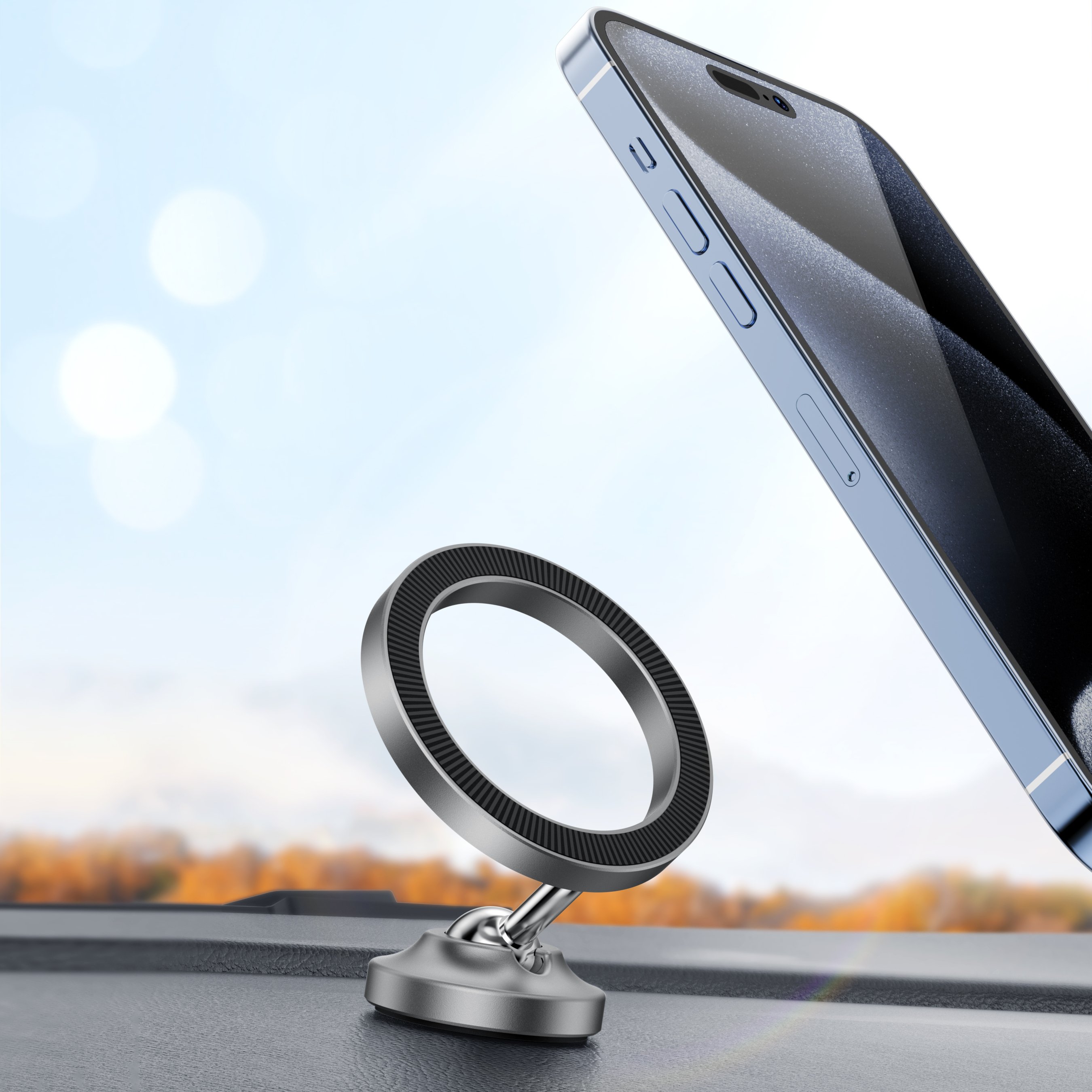 GREATYYT Hot Selling Strong Magnet Magnetic Phone Holder Suitable for Car Home Installation Dash Cam Suitable for Car Holder