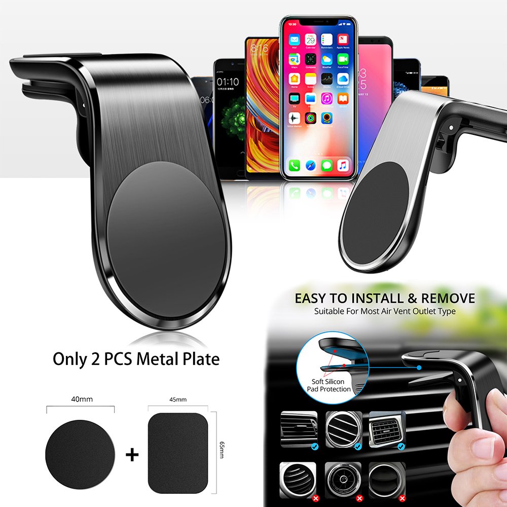 Magnetic Suction Car Phone holder Air Vent Car Cell Phone Holder Dashboard Mobile Phone Car Holder