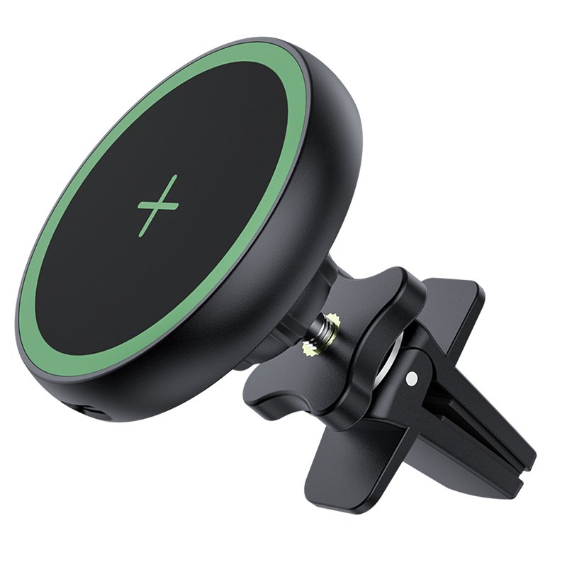 NEW High Quality 15W Car Wireless Charger Holder Magnetic Wireless Car Charger OBSHI
