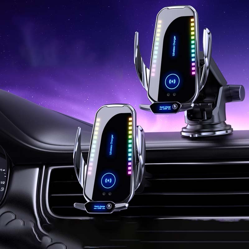 Smart Sensor Wireless Charger Car Mobile Phone Holder Car Phone Holder 360 Rotation Cell Phone Car Holders
