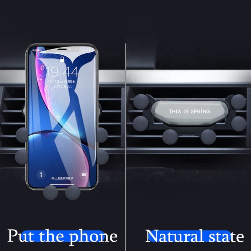 New Gps Gravity Stand For Mobile Phone Universal Car Mount Air Vent Clip Phone Holder In Car Stand