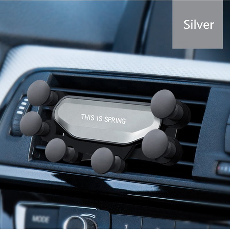 New Gps Gravity Stand For Mobile Phone Universal Car Mount Air Vent Clip Phone Holder In Car Stand