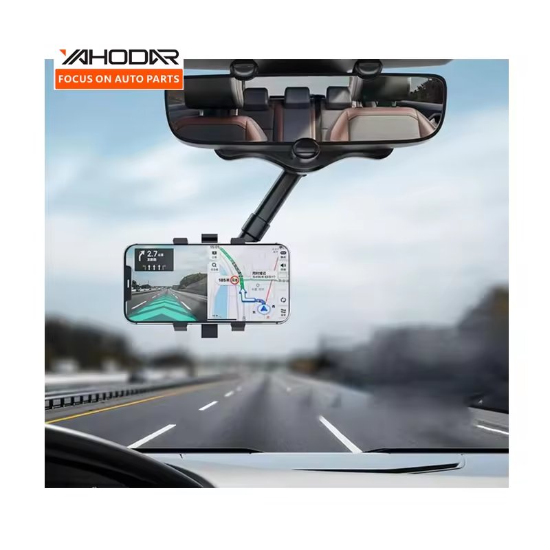 Universal Accessories Car Holder 360 Rotatable Rearview Mirror Phone Holder Multifunctional Car Travel Phone Holder