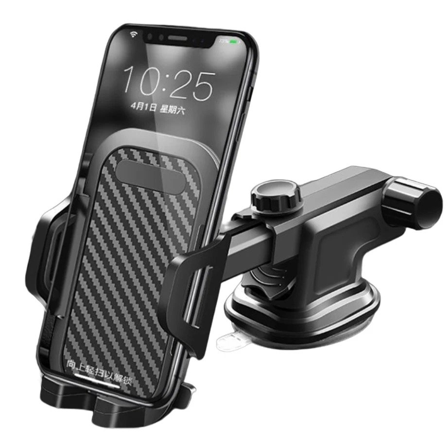 Gear Telescopic Car Phone Holder Universal Adjustable Rotation Multifunctional Car Phone Holder