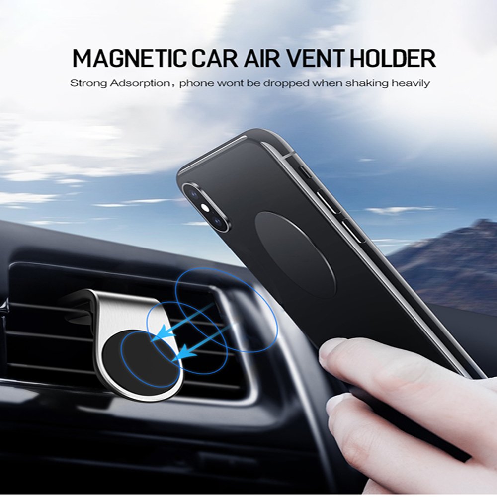 Universal Magnetic Air Vent Car Cell Phone Holder cellphone Airvent Clip Mount Magnet Mobile Phone Stand for Car iphone