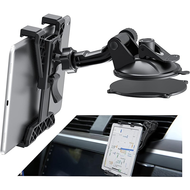 Tablet Holder For Car Dashboard New Car Windshield Suction Cup Mount Tablet Holder Car Mount For iPad Tablet Mobile Phone