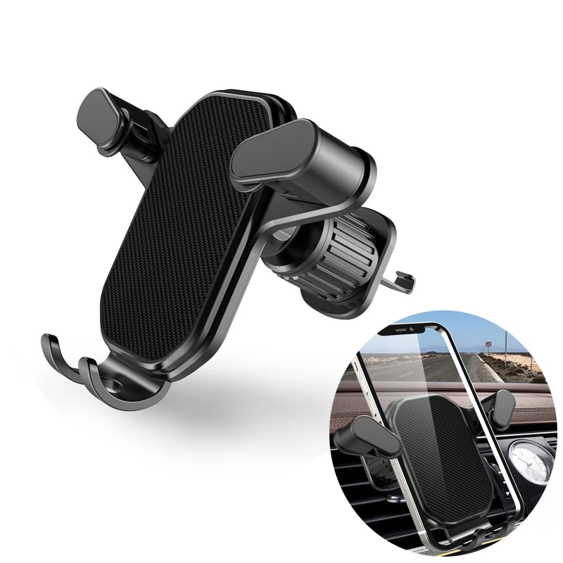 Best Selling Gravity Car Phone Holder Mobile Phone Stand GPS Support Universal Car Air Vent Mount with Best Price