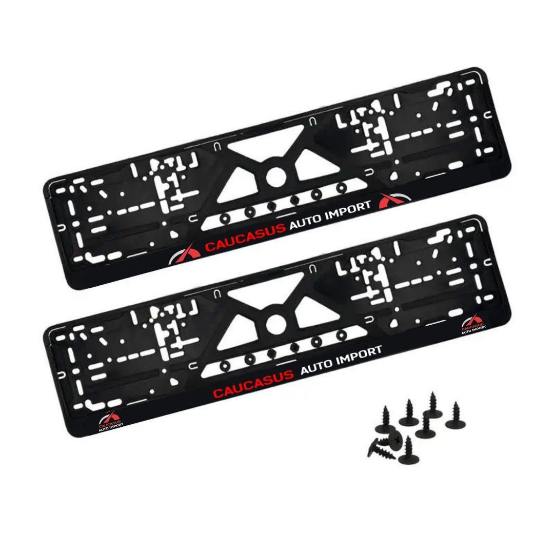 Custom Plastic European License Plate Frame Germany Car Number Plate Holder European License Cover Car Number Plate Holder