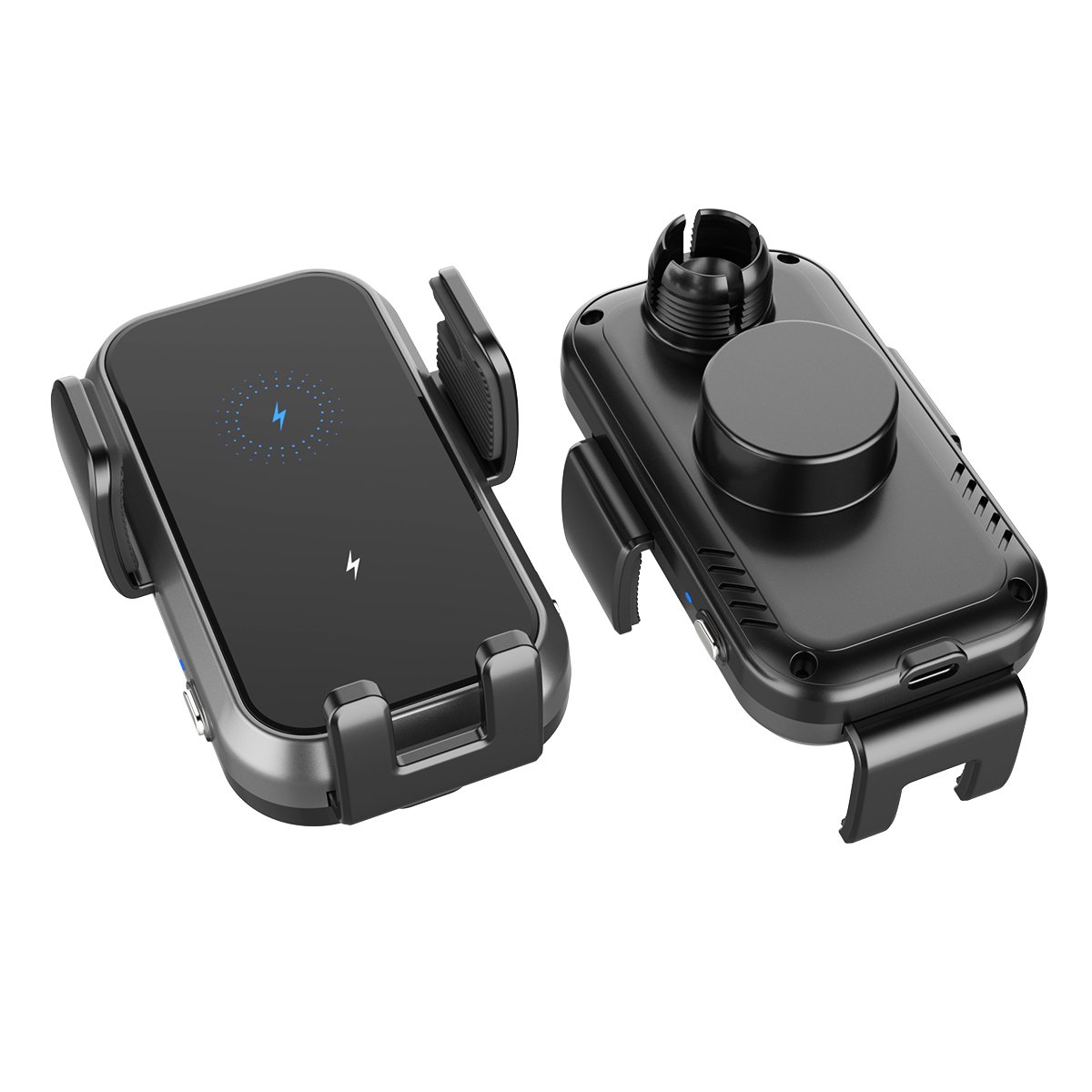 Smart sensor wireless charger car holder wireless charger mount mobile phone holder with wireless charger