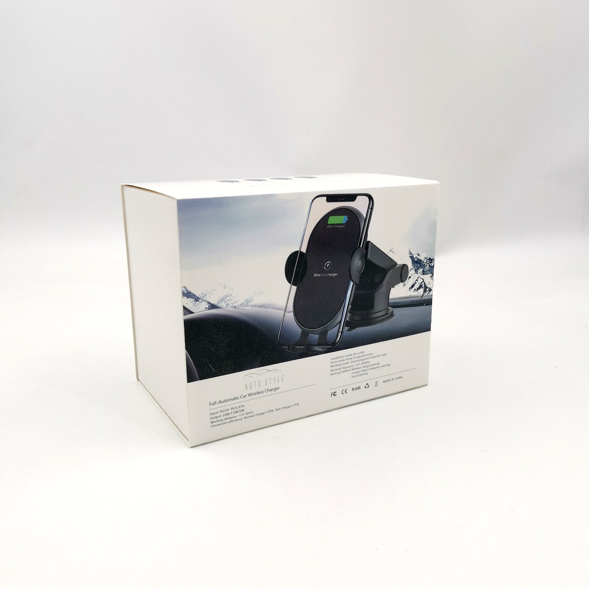 Advanced technology low price R3 15W smart sensor wireless charger car holder auto clamping phone holder car wireless charger