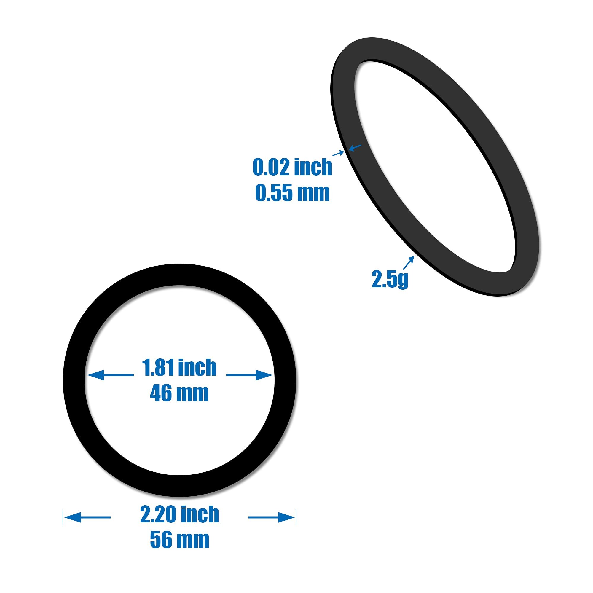 Magnetic Plate Ring Universal Metal Sticker Support Metal Plate Sheet for Magnet Car Holder