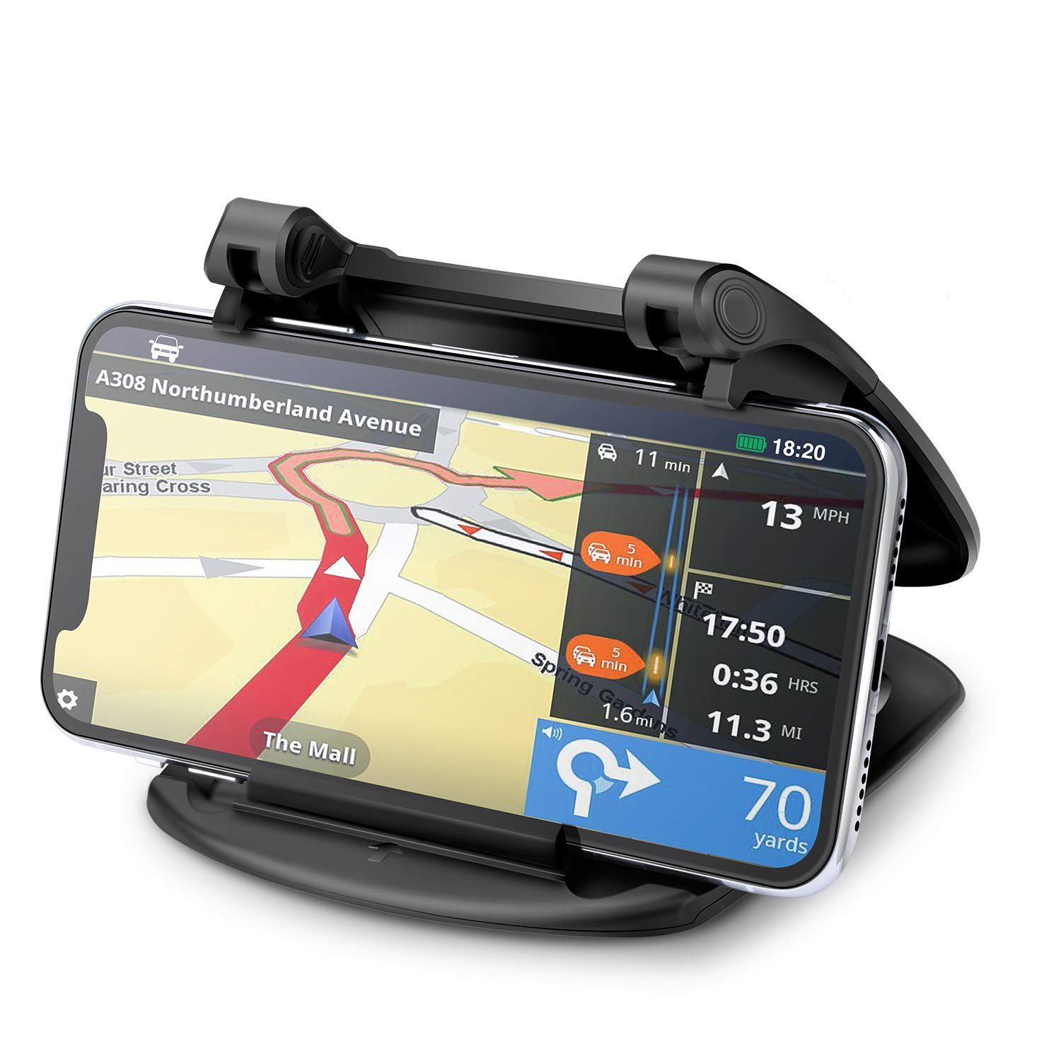 Suction Cup Car Navigation Holder Windshield and Dashboard GPS Mount Car Phone Holder